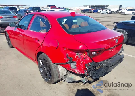 2020 Alfa Romeo Giulia Rwd from USA, damaged, VIN ZARFAMAN6L7632351